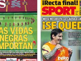 Portadas de la prensa deportiva del 02-06-20. AS/Sport