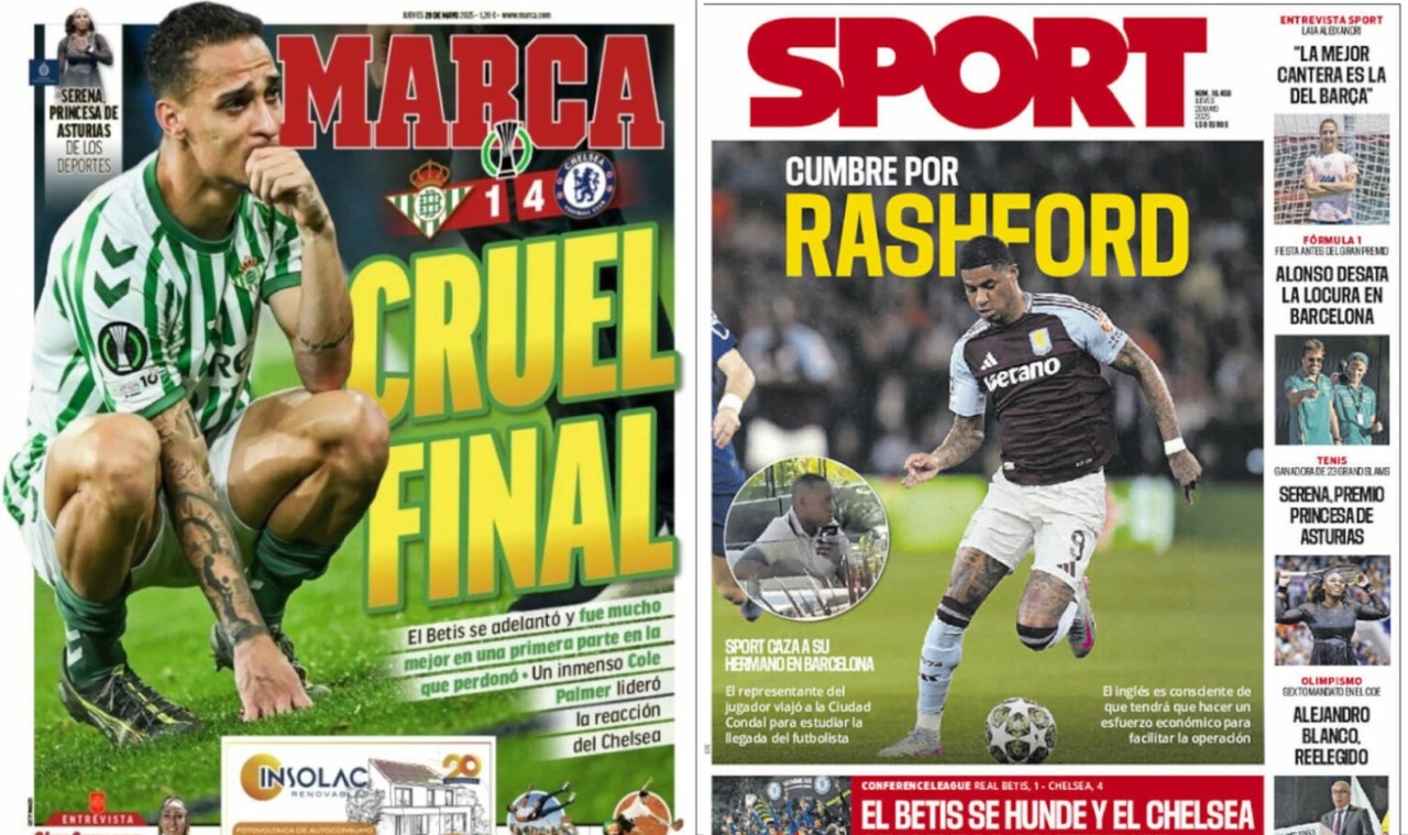 Portadas de la prensa deportiva del 29-05-25