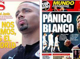 Capas de AS e Mundo Deportivo do dia 28-02-2020. AS/MD