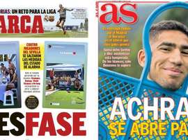 Portadas de la prensa deportiva del 25-05-20. Marca/AS