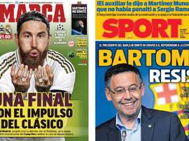 Portadas de la prensa deportiva del 27-10-20. Marca/Sport