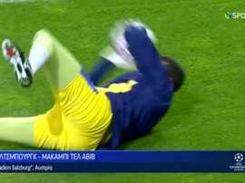 La fase previa de la Champions, en directo. Captura/Sport1
