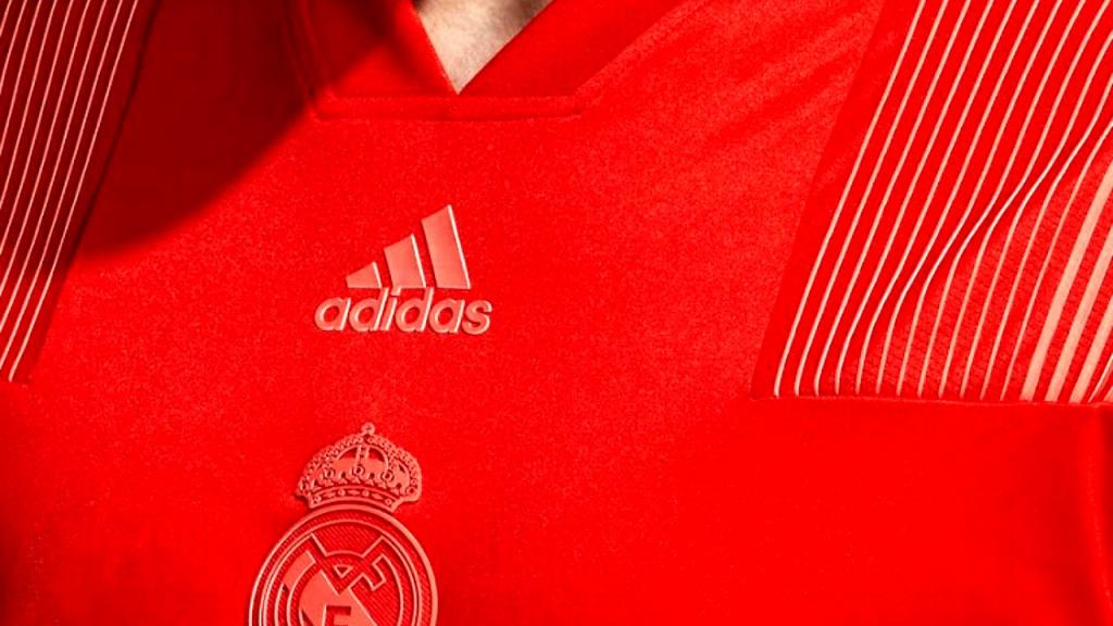 adidas equipación rojas