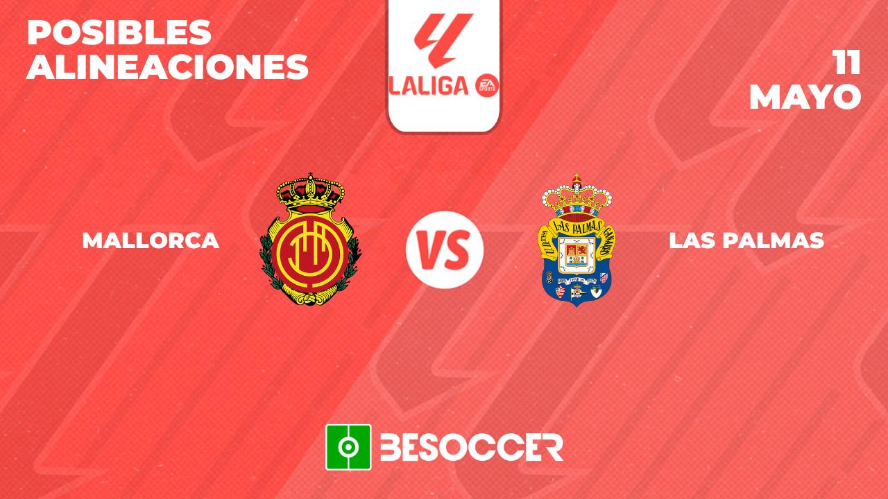 Posibles alineaciones del Mallorca vs Las Palmas