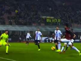 Le Brésilien a inscrit le 2-0. Captura/Twitter@WorldACMilan
