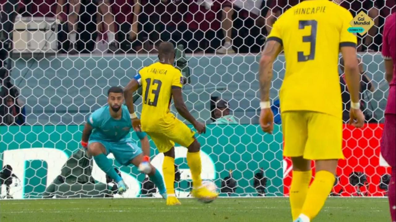 Enner Valencia marca o primeiro gol da Copa do Mundo