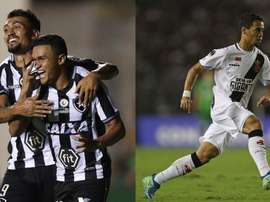 Prováveis escalações de Botafogo e Vasco para a 1ª rodada da Taça Rio. Collage Twitter