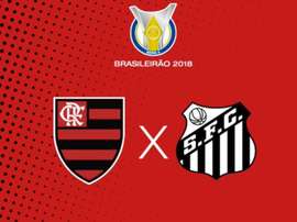 Prováveis escalações de Flamengo e Santos para a 34ª rodada do Brasileirão. Twitter @Flamengo