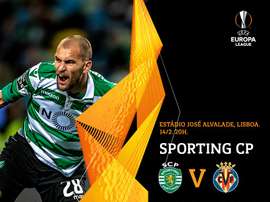 Prováveis escalações de Sporting e Villarreal. Twitter @Sporting_CP