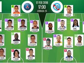 Os onze das equipas. BeSoccer
