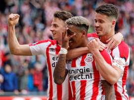 PSV CHAMPION. Twitter/PSV