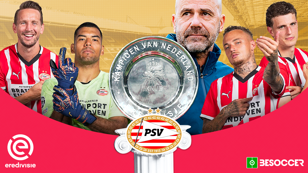 El PSV remata su hazaña y es campeón de la Eredivisie 2024-25