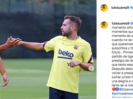 Suárez também fez autocrítica. Instagram/luissuarez9