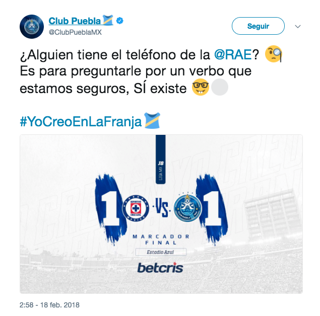 El 'troleo' épico de Puebla a Cruz Azul