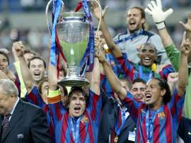 Puyol a appelé par téléphone Ronaldinho qui se trouve actuellement en prison. FCBarcelona