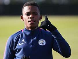 Rabbi Matondo le futur de City. Twitter/ManCityAcademy