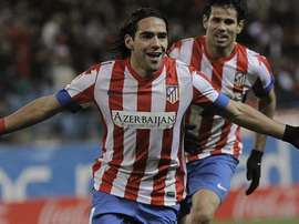 Falcao solo necesitó 43 minutos para marcar cinco tantos. EFE/Archivo
