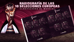 Radiografía de las 10 selecciones europeas con billete para el Mundial