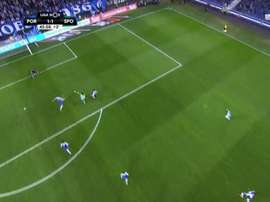 Leao puso el 1-1 en el marcador. Captura/beINSports