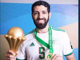 Halliche fait ses adieux à la sélection algérienne. CAF_Online