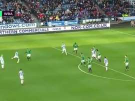 Van La Parra gave Foster no chance from range. Twitter