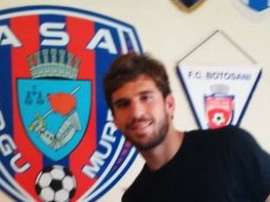 Ramiro Costa, durante su etapa en el Tirgu Mures rumano. TirguMures