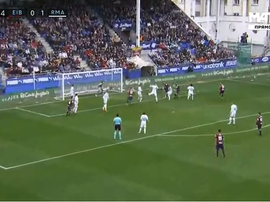 Ramis apontou o 1-1 frente ao Real. Twitter