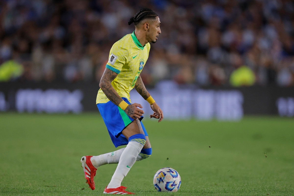 Raphinha pudo ganar la Eurocopa 2020 con Italia