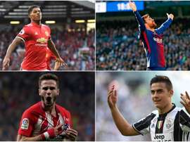 Rashford, Dybala, Messi and Saul have all been busy this year. BeSoccer
