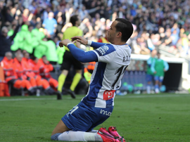De Tomás, sur un petit nuage en Liga. Twitter/RCDEspanyol
