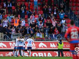 Aitor García marcó el segundo del Rayo Majadahonda. LaLiga