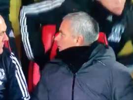 La réaction de Mourinho. Captura