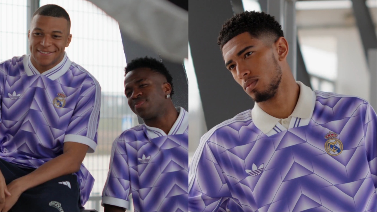 Real Madrid apresenta nova camisa em colaboração com a Adidas