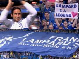 Stamford Bridge recebe a sua lenda. Capturas/ESPN