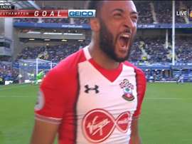 Redmond enjoyed his goal. Screenshot/NBC
