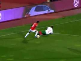 Rashford impuso su ley. Captura/UEFATV