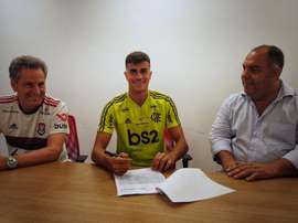 New details from Reinier's contract emerge. Twitter/Flamengo