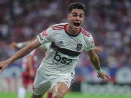 Reinier évitera le parcous de Vinicius et Rodrygo à Madrid. Twitter/Flamengo