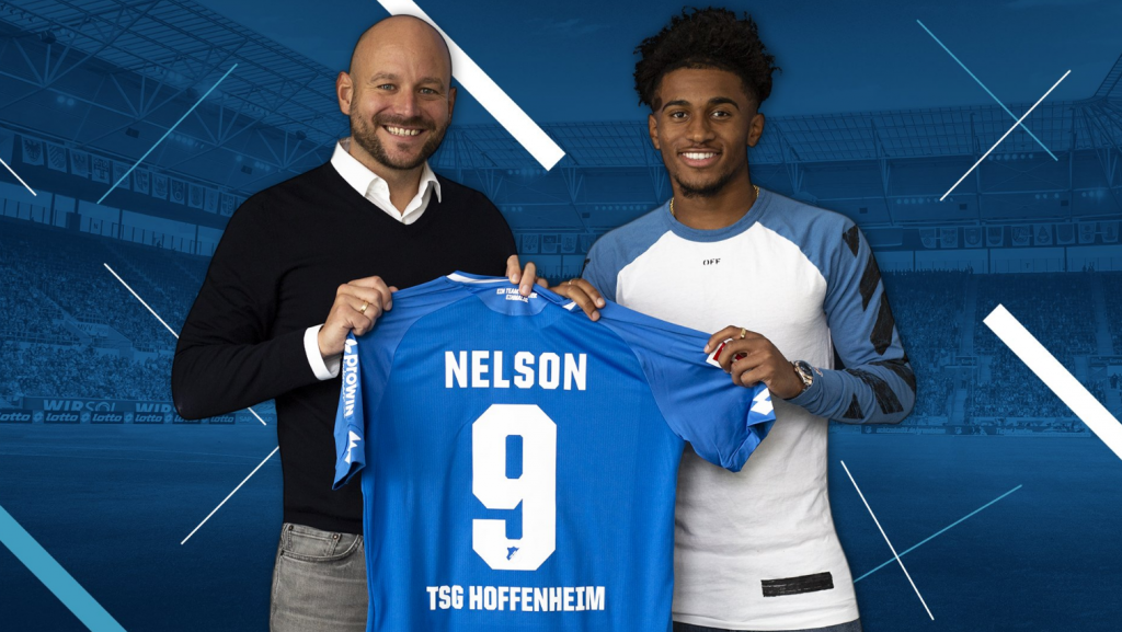 Official Arsenal S Nelson Joins Hoffenheim On Loan Besoccer