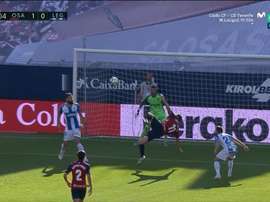 Golazo de Enric Gallego. Captura/MovistarLaLiga