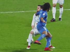 Rémy, expulsado por doble amarilla. Captura