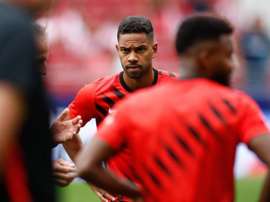 Renan Lodi will make his CL debut against Juventus. AFP