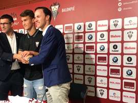 Álvaro García, atado hasta 2022. Twitter/AlbaceteBPSAD