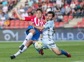 Reparto de puntos en el derbi regional de Segunda entre Girona y Llagostera. Twitter