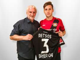 Highly-rated Greek defender Panagiotis Retsos is on Barca's radar. Bayer04
