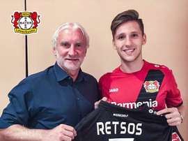 Retsos has signed for Bayer Leverkusen from Olympiacos. Bayer04