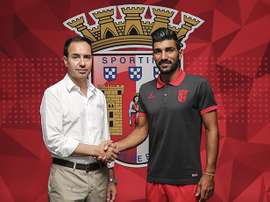 O ex-Sporting CP encontrou 'um lugar ao sol' nos minhotos. SCBraga