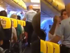 Ricardo Sa Pinto, the Braga coach, was not allowed to fly. Twitter/MasteringPT
