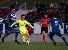 El Barça B sigue de dulce. Twitter/FCBarcelonaB