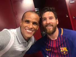 Rivaldo aconselha Messi sobre a aposentadoria. Instagram/rivaldooficial
